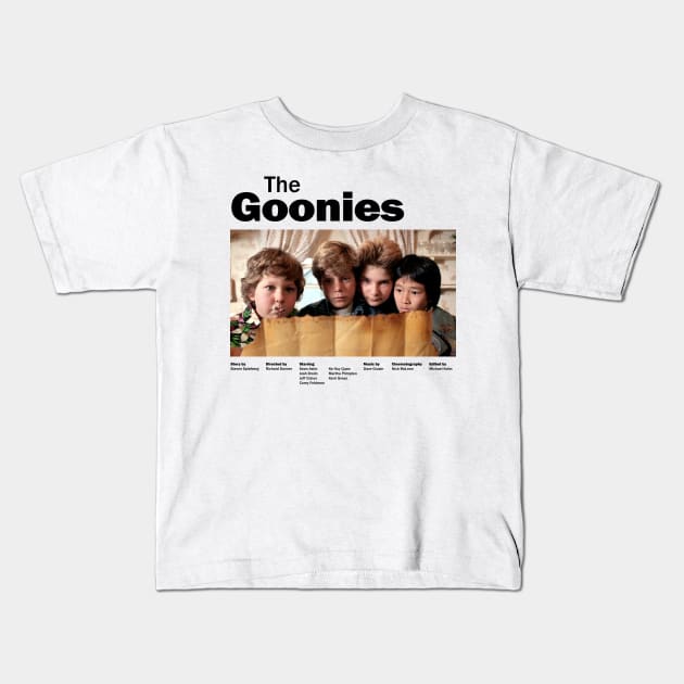 Poster The Goonies Kids T-Shirt by MoviesAndOthers